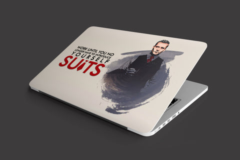 Suits | Harvey Specter | Quote Laptop Skins