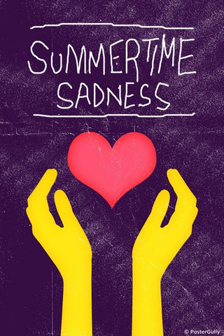 Wall Art, Summertime Sadness | Lana Del Rey, - PosterGully