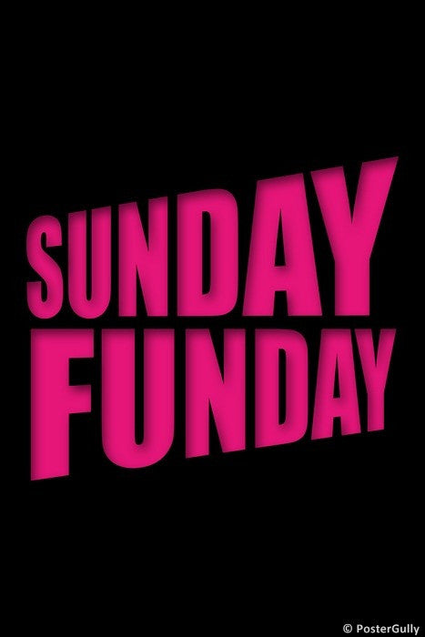Wall Art, Sunday Funday, - PosterGully