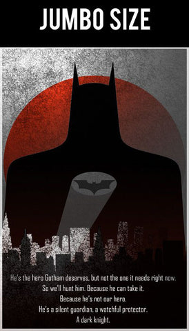 Jumbo Poster, The Dark Knight Artwork by Aritra | Jumbo Poster, - PosterGully