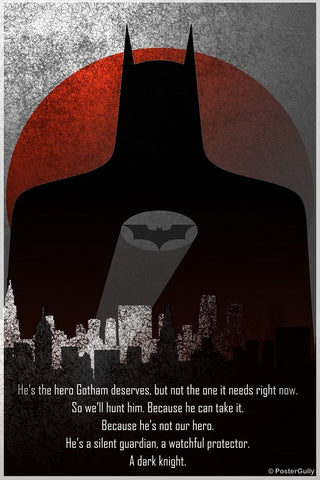 PosterGully Specials, The Dark Knight Artwork by Aritra, - PosterGully
