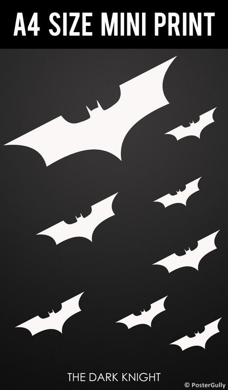 Mini Prints, The Dark Knight | Oliver | Mini Print, - PosterGully