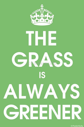 Wall Art, The Grass Is Always Greener, - PosterGully