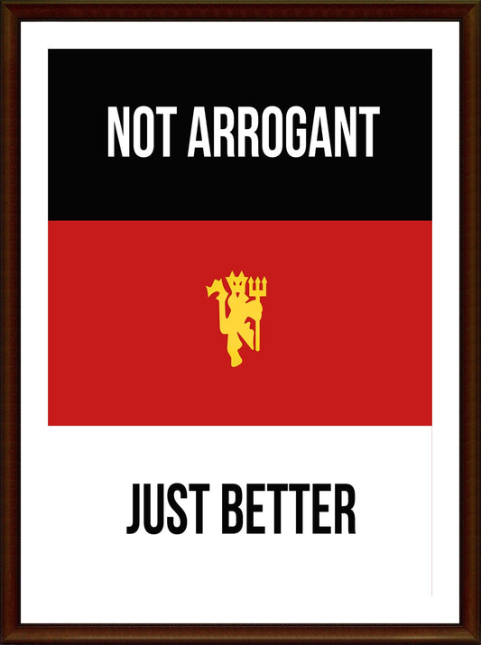 PosterGully Specials, Manchester United BRW | Minimal Art, - PosterGully