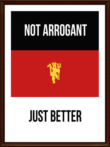 PosterGully Specials, Manchester United BRW | Minimal Art, - PosterGully