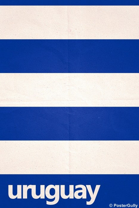 Wall Art, Uruguay Soccer Team #footballfan, - PosterGully