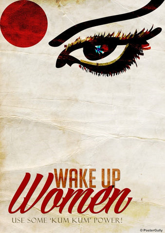 Wall Art, Wake Up Women, - PosterGully