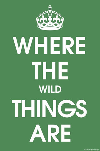 Wall Art, Where The Wild Things Are, - PosterGully