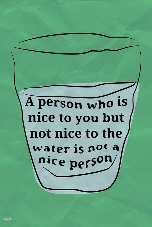 Wall Art, Who Is The Nice Person?, - PosterGully