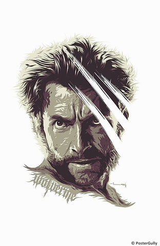 Wall Art, Wolverine Matte | Raj Khatri, - PosterGully