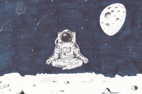 Yogi Astronaut Artwork