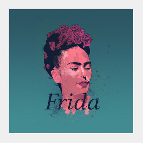 Square Art Prints, Frida Kahlo Square Art Prints