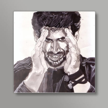 Aditya Roy Kapur is a focussed actor Square Art Prints