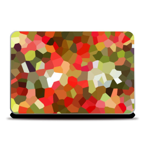 Abstract Mosaic Art Background Pattern Laptop Skins