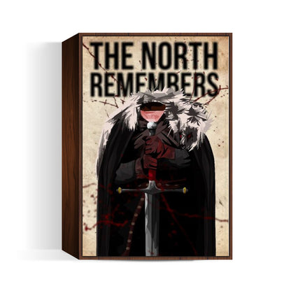 The North Remembers  Game of Thrones Wall Art