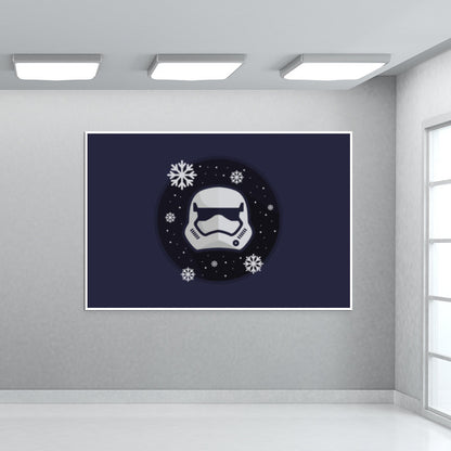 Snow StormTrooper Wall Art