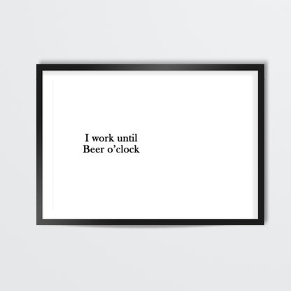 Beer oclock Wall Art
