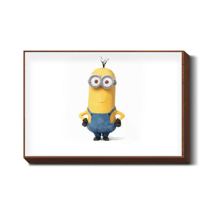 kevin minion lowpoly artwork | vinayak chincholkar