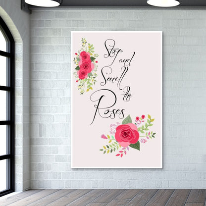 smell the roses... Wall Art