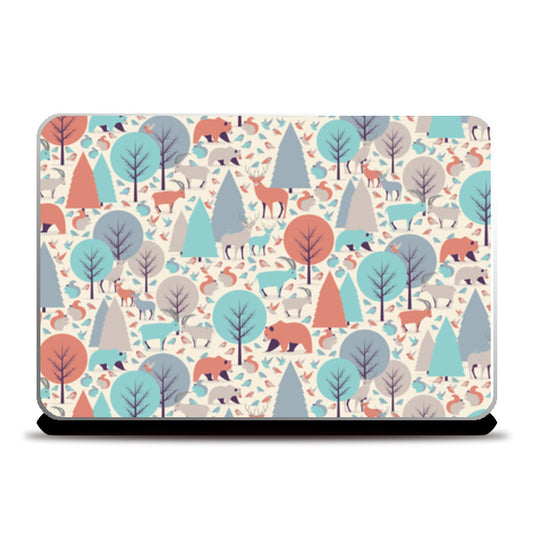Jungle Art Hand Painted Laptop Skins