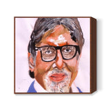 For superstar Amitabh Bachchan (BIG B), age is just a number   Square Art Prints