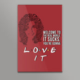 Friends | Monica Geller | Quote Wall Art