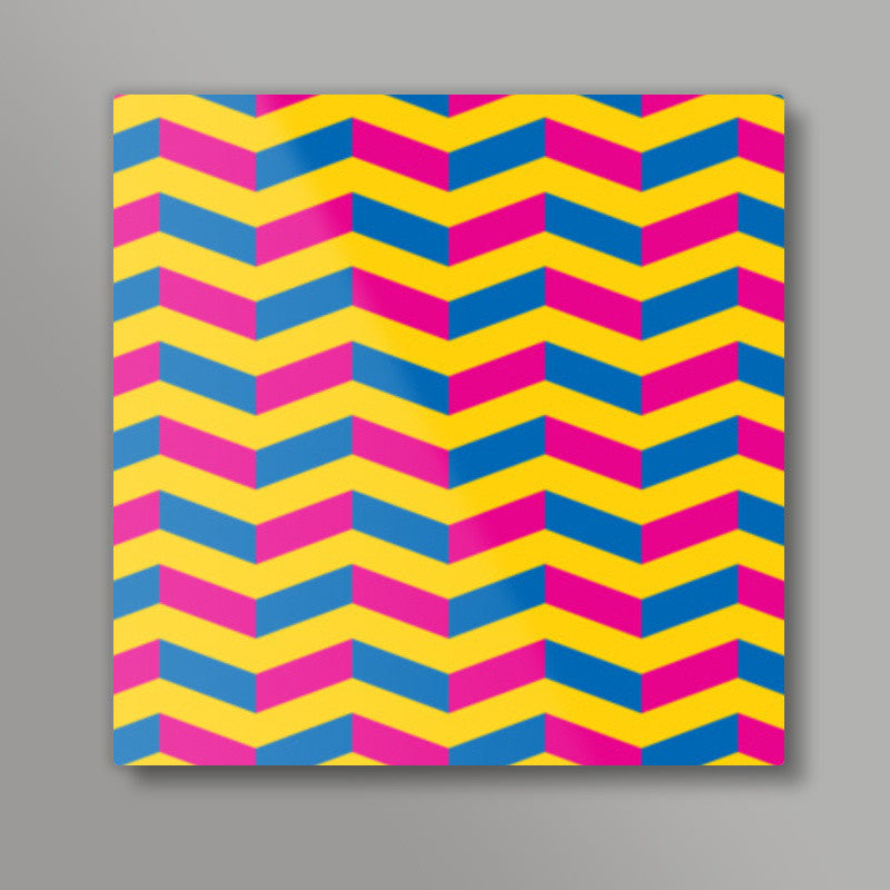 Colors & Patterns Square Art Prints