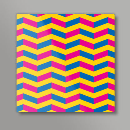 Colors & Patterns Square Art Prints