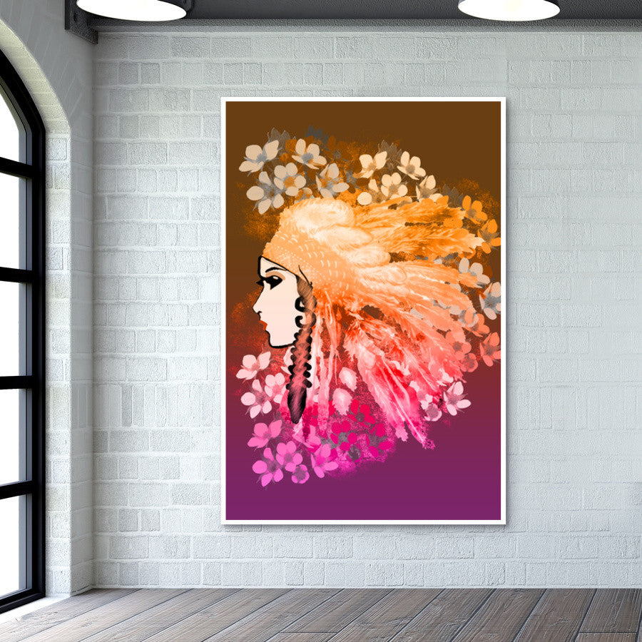 Pretty Girl Wall Art