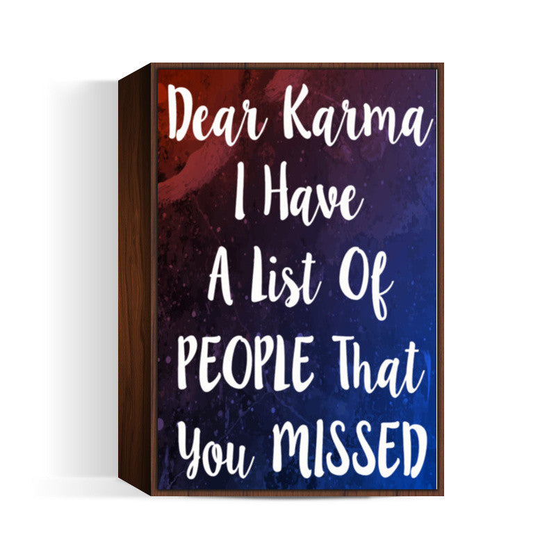 Karma Wall Art