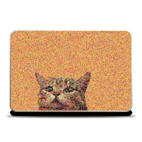 Glitzy Cat Laptop Skins