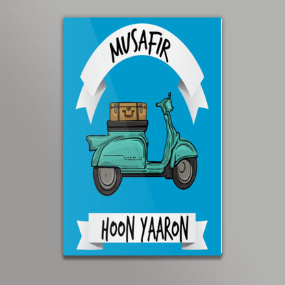 Musafir Hoon Yaroon - Wanderer Wall Art