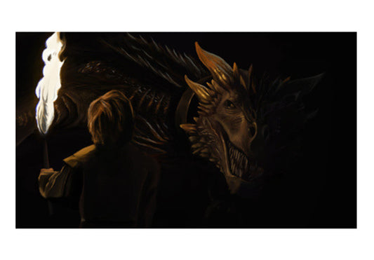 Tyrion Trains a Dragon Wall Art