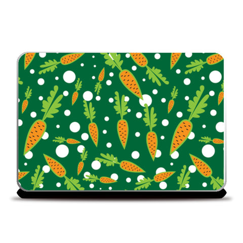 Veggies Shapes Print Laptop Skins