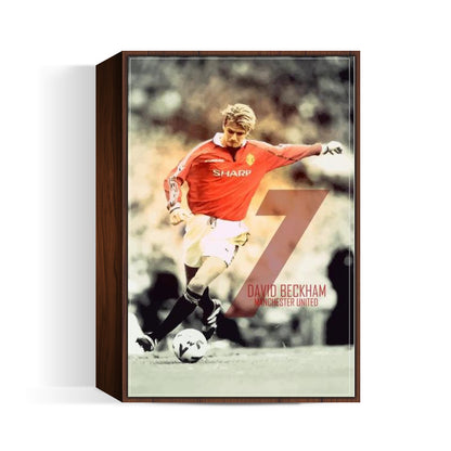 David Beckham - Manchester United Classic 7 Wall Art