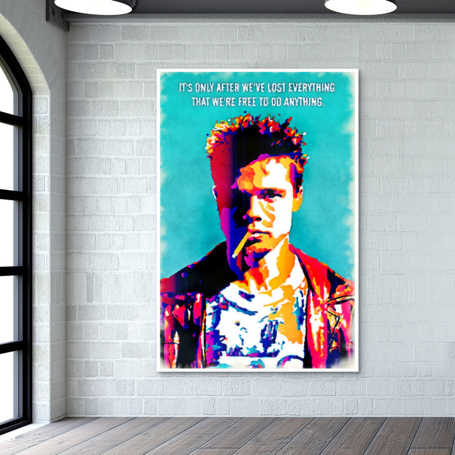 brad pitt Wall Art