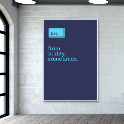 Escape From Reality Wall Art