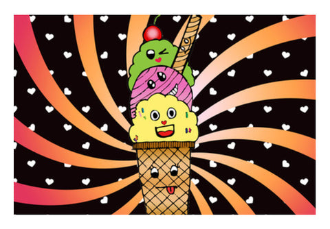 Ice Cream Art PosterGully Specials