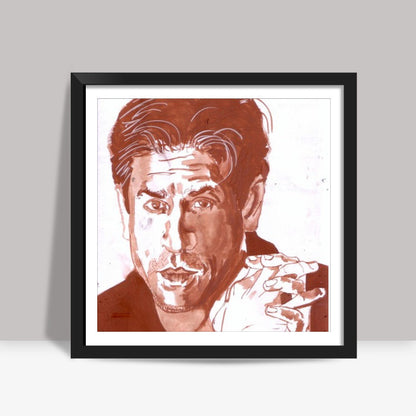 Everything may be a belief, but for Bollywood superstar SRK Shah Rukh Khan, belief is everything! Square Art Prints