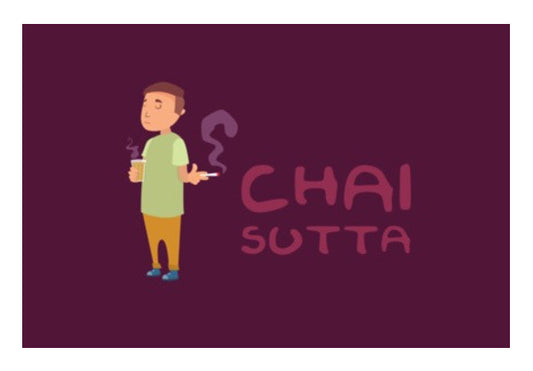 Wall Art, Chai Sutta Wall Art