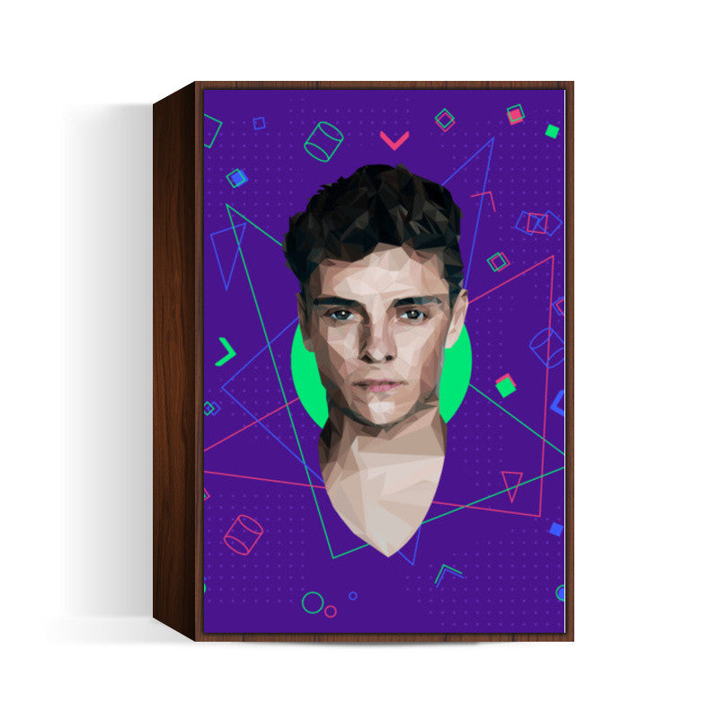 Martin Garrix Low Poly Wall Art