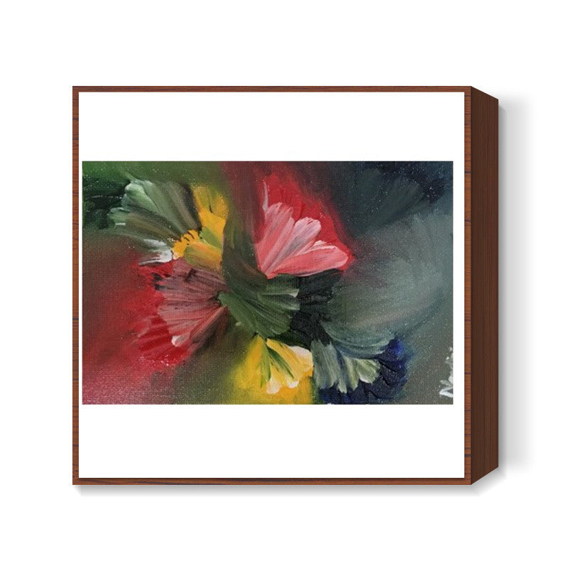 Abstract Art | Floral Vibrancy | Square Art Prints