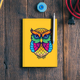 Colorful Owl Notebook