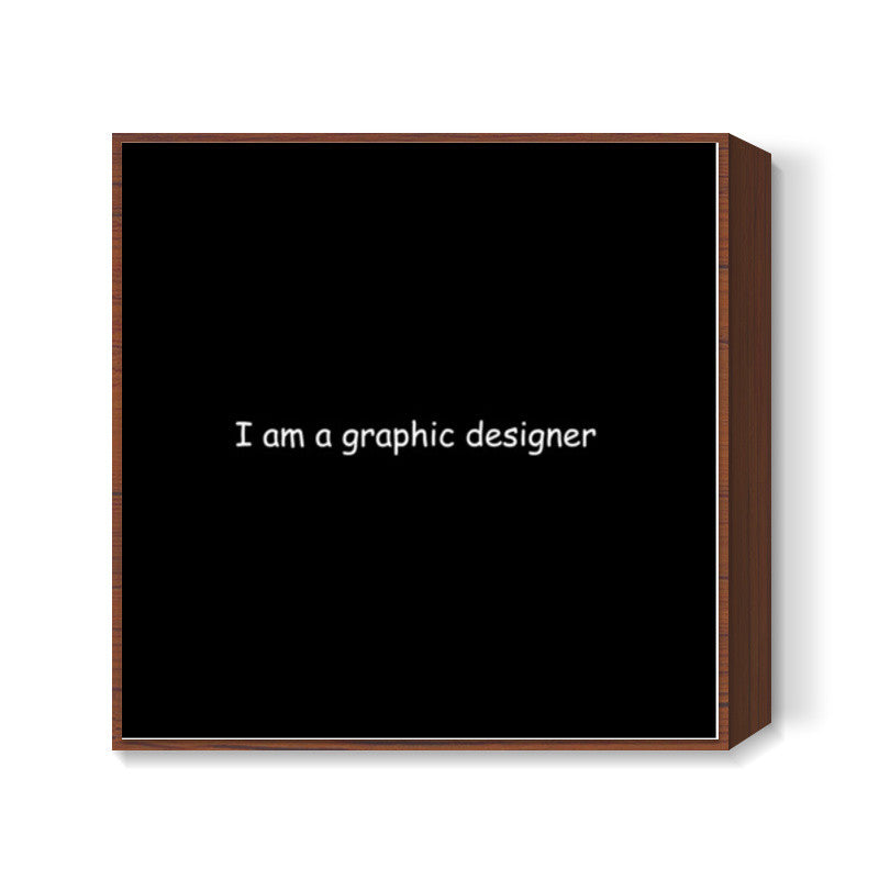 Funny Comic Sans For Designers Square Art Prints