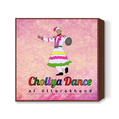 Choliya Dance of Uttarakahnd Art Square Art Prints