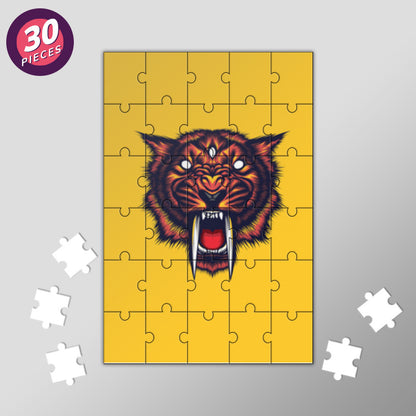 Saber Tooth Jigsaw Puzzles
