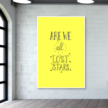 Lost Stars wall art Wall Art