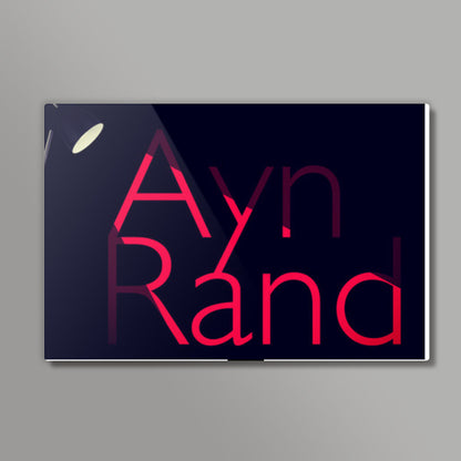 Ayn Rand Wall Art