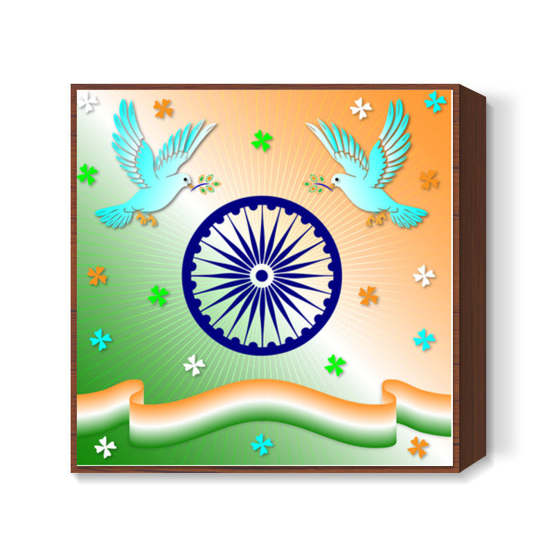 Republic Day Square Art Prints