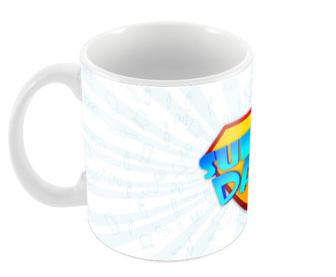 Super Dad Superman Art | #Fathers Day Special  Coffee Mugs